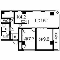 伊勢兼ビル  ｜ 東京都中央区日本橋人形町１丁目7-9（賃貸マンション2LDK・8階・89.40㎡） その2