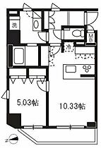 マキシヴ浅草 203 ｜ 東京都台東区浅草６丁目27-5（賃貸マンション1LDK・2階・40.45㎡） その2