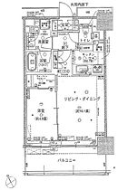 パークタワー西新宿エムズポート  ｜ 東京都新宿区西新宿８丁目14-27（賃貸マンション1LDK・6階・44.11㎡） その2