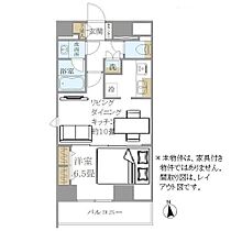 プレミアムキューブ上野(PREMIUM CUBE 上野) 1101 ｜ 東京都台東区東上野２丁目8-1（賃貸マンション1LDK・11階・40.89㎡） その2