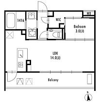 グランパセオ西麻布  ｜ 東京都港区西麻布４丁目18-25（賃貸マンション1LDK・2階・40.29㎡） その2