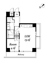 アーバンパーク代々木 501 ｜ 東京都渋谷区代々木１丁目2-9（賃貸マンション1LDK・5階・41.33㎡） その2