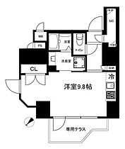 クリアルプレミア恵比寿（CREAL premier恵比寿）  ｜ 東京都渋谷区恵比寿３丁目36-7（賃貸マンション1R・1階・30.03㎡） その2