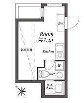 ルクレ神宮前 301 ｜ 東京都渋谷区神宮前５丁目15-2（賃貸マンション1R・2階・16.73㎡） その2