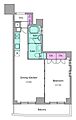 RESIDIA幡ヶ谷8階21.0万円
