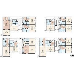ラシクラス西落合 1階1Kの間取り
