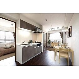 ウェルスクエア桜上水 203 2階2LDKのリビング/ダイニング