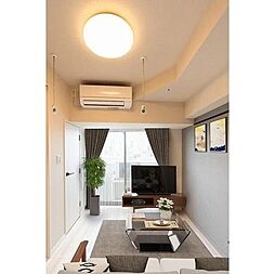 コンフォリア東大井 10階1DKのリビング/ダイニング