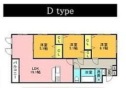 間取図画像 3LDK