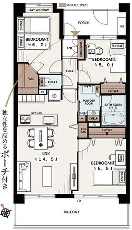 間取図