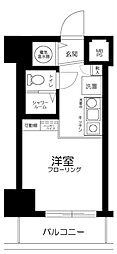 ロジマン御苑 1Kの間取図画像