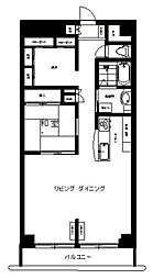 グランドメゾン新宿東 1SLDKの間取図画像