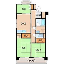 第2川端マンション  ｜ 和歌山県和歌山市太田（賃貸マンション3DK・4階・50.73㎡） その2