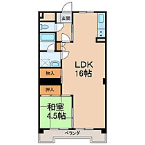 ヤマイチＰＬＡＺＡ黒田  ｜ 和歌山県和歌山市黒田（賃貸マンション1LDK・4階・53.46㎡） その2