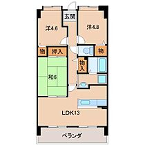 グランディール山十  ｜ 和歌山県和歌山市吹屋町3丁目（賃貸マンション3LDK・2階・70.41㎡） その2