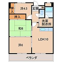 Ｋ．Ｓ．Ｔビル  ｜ 和歌山県和歌山市太田2丁目（賃貸マンション3LDK・2階・62.16㎡） その2