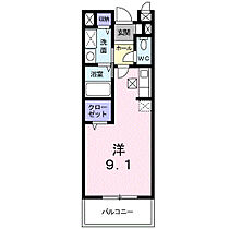 パルテールI  ｜ 和歌山県和歌山市野崎（賃貸アパート1R・1階・25.25㎡） その2