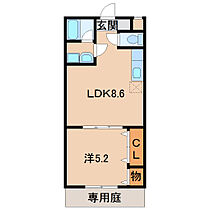 ヴィヴィアン  ノックス  ｜ 和歌山県和歌山市鷹匠町2丁目（賃貸アパート1LDK・1階・31.60㎡） その2