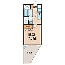 和歌山県橋本市古佐田3丁目（賃貸アパート1K・1階・24.75㎡） その2