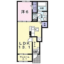 和歌山県和歌山市西浜（賃貸アパート1LDK・1階・50.05㎡） その2