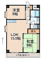 第2ルネみなと  ｜ 和歌山県和歌山市湊（賃貸マンション2LDK・5階・61.00㎡） その2