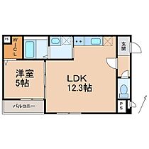 和歌山県和歌山市秋月（賃貸アパート1LDK・2階・40.68㎡） その2