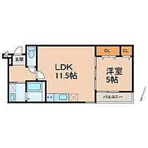 和歌山県和歌山市秋月（賃貸アパート1LDK・3階・40.12㎡） その2