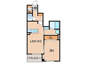 セイバリーブリーズ  ｜ 和歌山県和歌山市湊（賃貸アパート1LDK・1階・41.24㎡） その2