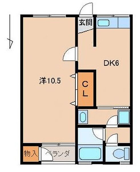 家永マンション ｜和歌山県和歌山市紀三井寺(賃貸マンション1DK・1階・39.60㎡)の写真 その2