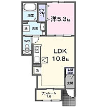 ルピエ宮前  ｜ 和歌山県和歌山市中島（賃貸アパート1LDK・1階・40.02㎡） その2