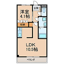 パロ・アルトＢ  ｜ 和歌山県和歌山市北島（賃貸アパート1LDK・2階・36.00㎡） その2