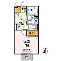 D-room南出島  ｜ 和歌山県和歌山市南出島（賃貸アパート1K・1階・26.71㎡） その2