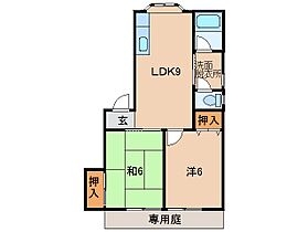 ハイツスワン  ｜ 和歌山県和歌山市東高松2丁目（賃貸アパート2LDK・1階・44.55㎡） その2