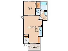 エターナル・レジデンスＡ  ｜ 和歌山県和歌山市津秦（賃貸アパート1LDK・1階・32.44㎡） その2