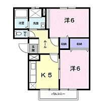 うぃすたりあI  ｜ 和歌山県御坊市藤田町藤井（賃貸アパート2K・1階・46.80㎡） その2