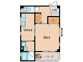 レスペート西庄5  ｜ 和歌山県和歌山市西庄（賃貸マンション1DK・1階・37.52㎡） その2