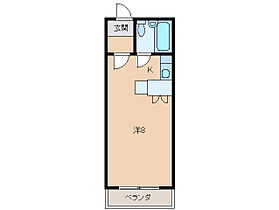 ヴィラヤナセ  ｜ 和歌山県和歌山市木ノ本（賃貸マンション1R・2階・20.60㎡） その2