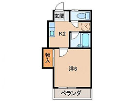 ハイツエバーグリーン  ｜ 和歌山県和歌山市中（賃貸アパート1K・2階・21.84㎡） その2