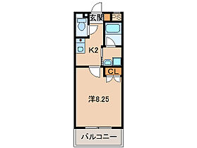 ル・マンＡ4番館  ｜ 和歌山県和歌山市中（賃貸マンション1K・3階・27.66㎡） その2