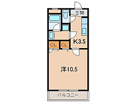 Ｍ　トゥルケーゼ  ｜ 和歌山県和歌山市今福4丁目（賃貸アパート1K・2階・32.00㎡） その2