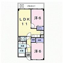 和歌山県和歌山市小松原6丁目（賃貸マンション2LDK・2階・58.50㎡） その2