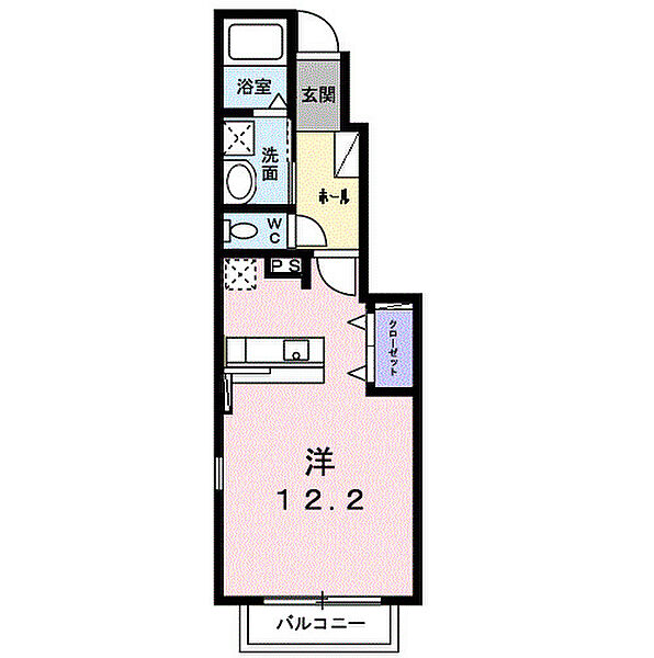 モダンアーク　Ａ ｜和歌山県和歌山市北出島(賃貸アパート1R・1階・32.90㎡)の写真 その2