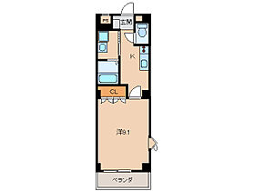 ピースフル モア メルセ  ｜ 和歌山県和歌山市北島（賃貸マンション1K・2階・31.02㎡） その2