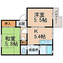 タウニィ山村  ｜ 和歌山県岩出市山（賃貸アパート2K・2階・39.00㎡） その2