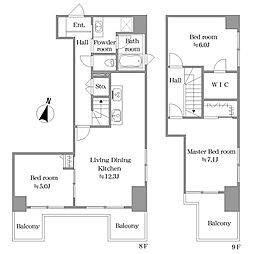 間取図画像 3LDK