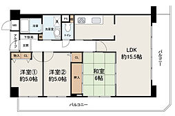 グランコート堺ザビエル公園東 3LDKの間取図画像