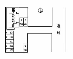 エクセル旗ヶ崎 201 ｜ 鳥取県米子市旗ヶ崎7丁目20-6（賃貸アパート1K・2階・18.00㎡） その16