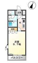 ドリームメジャー 206 ｜ 鳥取県境港市上道町（賃貸アパート1K・2階・29.75㎡） その2