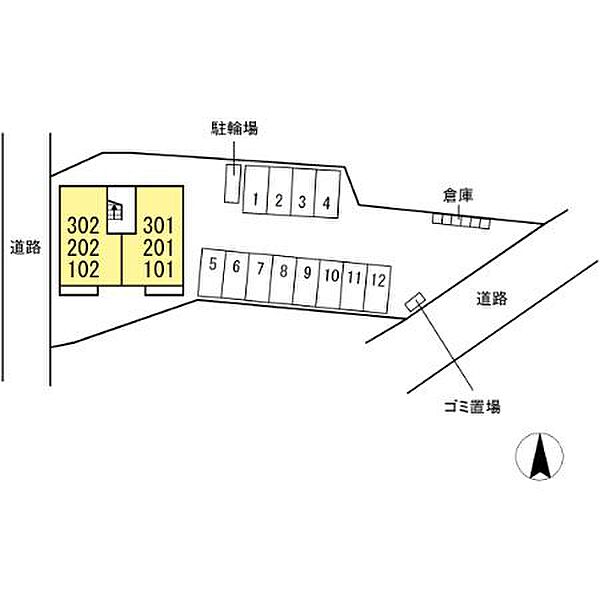 ル　スリール 102｜鳥取県米子市陰田町(賃貸アパート2LDK・1階・58.37㎡)の写真 その30