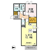 グランビア御幸 201 ｜ 島根県安来市安来町1606-9（賃貸アパート1LDK・2階・43.74㎡） その2